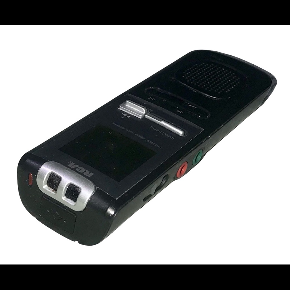 Digital Voice Recorder RCA Model No. VR5320R-A. Preowned.